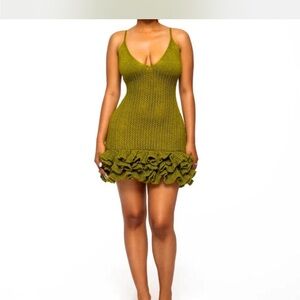 Hanifa knitted dress